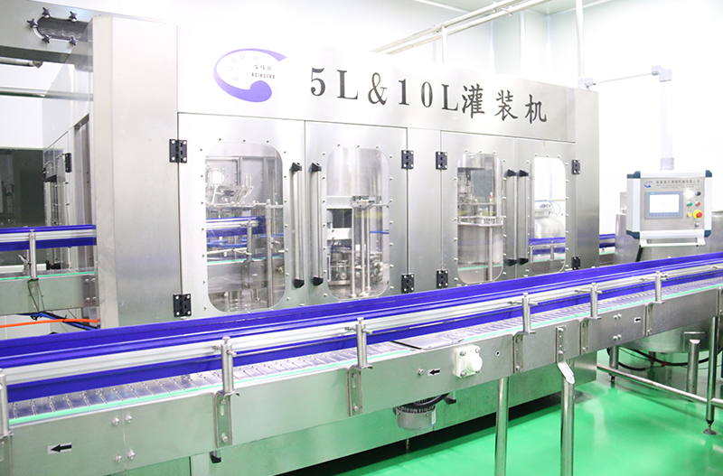 溫州喜田5l&10l雙進雙出桶裝水生產線